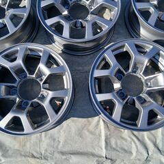 スズキ JB74 ジムニーシエラ 純正 15インチアルミホイール 　5本セットの画像