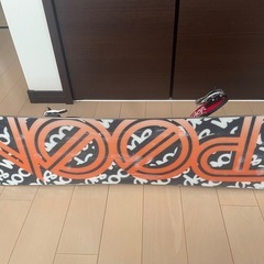 スノボー、バインディング、ブーツセットの画像