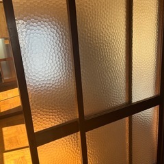 木枠　ガラス戸の画像