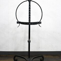 ≪ZC453ジ≫ 宮城県直引き限定 ガーデンスタンド アイアン フラワースタンド/花鉢スタンド ガーデニング 庭 観葉植物 インテリア 雑貨 おしゃれの画像