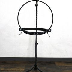 ≪ZC453ジ≫ 宮城県直引き限定 ガーデンスタンド アイアン フラワースタンド/花鉢スタンド ガーデニング 庭 観葉植物 インテリア 雑貨 おしゃれの画像