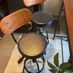 カウンターセット　アイアンの画像