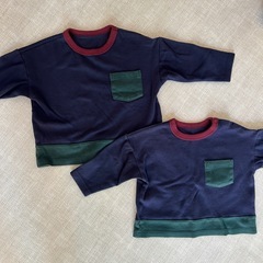 ユニクロ　80 90 兄弟　ロンTの画像