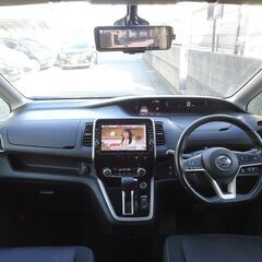 4WD 車検満タン セレナハイブリッド ハイウェイスターVセレクション プロパイロット エマージェンシーブレーキ ナビ フルセグTV Bluetooth アラウンドビューモニター 両側パワスラ LEDライト ETC ドラレコの画像