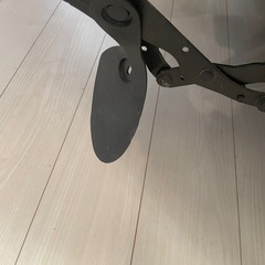 島忠　電動リクライニングソファ　ホワイト　本革の画像