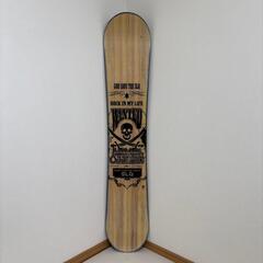 WANTED スノーボード スカルデザイン 151cmの画像