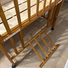 　大和屋 パタン　折りたたみミニベビーベッドの画像