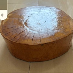 
大型ディスプレイ　バトニング台　薪割り台　焚き火用の画像