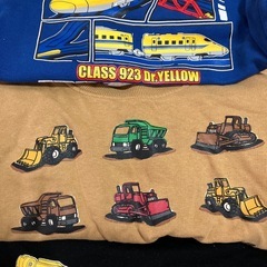 100トレーナー 車、ドクターイエロー、パトカー、消防車、ショベルカーの画像