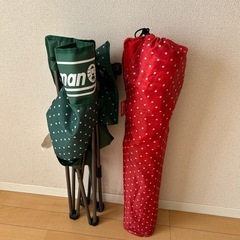 コールマン　リゾートチェア　2セットの画像