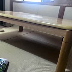 🉐足折り畳み可能コタツテーブルの画像