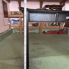 ビィンテージ木造テーブルの画像