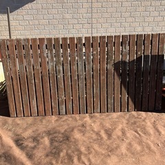 廃棄対象：縁台(ウッドデッキとして使用)
の画像