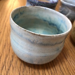 ハンドメイド　陶器湯呑みの画像