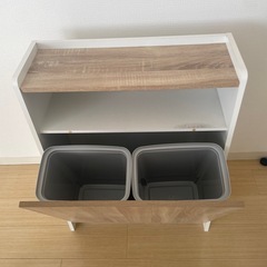 カウンター下ゴミ箱　ペールストッカーの画像