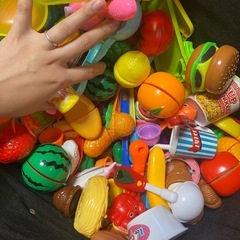 おままごとの食材  大量の画像