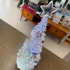 美原店 ニトリ テーブルツリー ホワイトロール　クリスマスツリーの画像