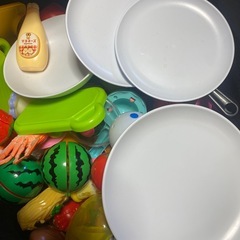 おままごとの食材  大量の画像