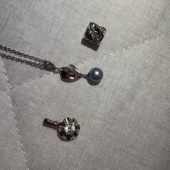 ペンダントヘッド3点&チェーンの画像
