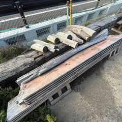 ◤◢◤薪などに 薪材・木材・古民家解体建築材 等の画像
