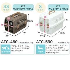 アイリスオーヤマコンビネーションサークルとトラベルキャリーのセットの画像