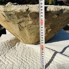 水甕　水槽　メダカ用　金魚用　直径62cm 高さ25cm 上部　内部棚ありの画像