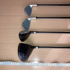 【左利き用】LANCER ジュニアクラブセット 黒/オレンジ 子供用の画像