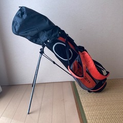 【左利き用】LANCER ジュニアクラブセット 黒/オレンジ 子供用の画像