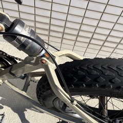 【中古】電動アシストFATBIKE「グランビート」　BMXハンドルバーの画像