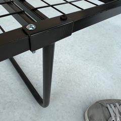 【無料】シングル パイプベッドフレームの画像