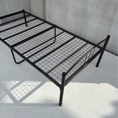 【無料】シングル パイプベッドフレームの画像