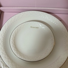 新品　プライベートレーベル　皿セット大1枚　小5枚の画像