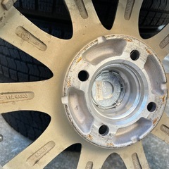 軽用　スタッドレスタイヤ・ホイール4本
セットの画像
