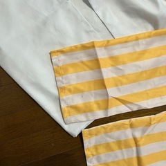 ワンピース 黄猿 海軍三大将 コスチューム マント黄色ストライプスーツ Lサイズの画像