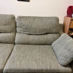 ソファ　2.5シーター　グリーンの画像