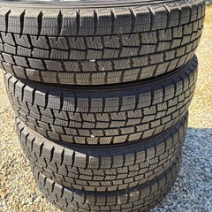 155/65/14　ダンロップ　スタッドレスタイヤの画像