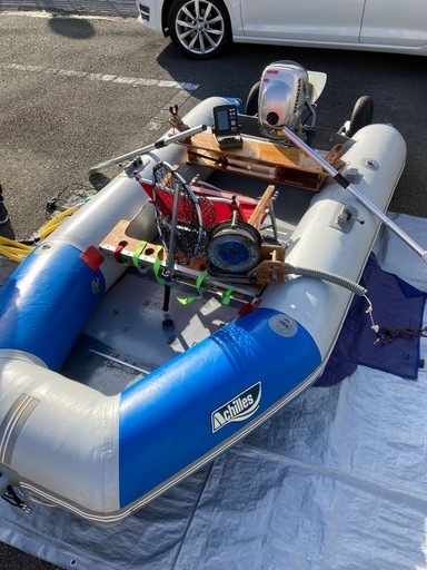 アキレスボート、ホンダ2馬力船外機