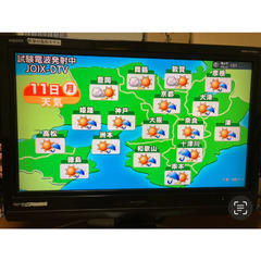 【中古】液晶カラーテレビ　32vの画像