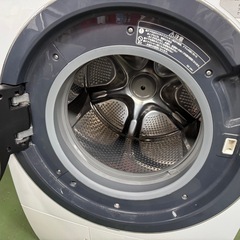 303 送料設置無料　日立　ドラム式洗濯機　10㌔　乾燥機能付きの画像