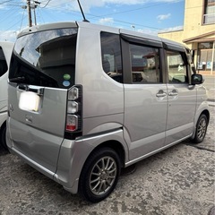 ①平成25年　ホンダ　N-BOXプラス　4WD  ナビ　テレビ　バックカメラ　車検令和9年11月の画像