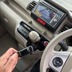 ①平成25年　ホンダ　N-BOXプラス　4WD  ナビ　テレビ　バックカメラ　車検令和9年11月の画像