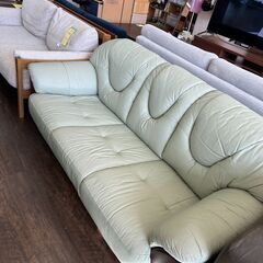 【リユ-スのサカイ広島石内店】ジモティ割！３Pソファ/クリ-ニング済み/HG-7897/広島市 家具　佐伯区 家具　南区 家具　西区 家具　東区 家具　中区 家具　安佐南区 家具　安佐北区 家具　安芸区 家具　府中町 家具　海田町 家具　熊野町 家具　坂町 家具　廿日市市 家具			 			の画像