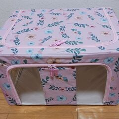 【未使用】中身が見える窓付き収納ボックス（2個で千円）の画像