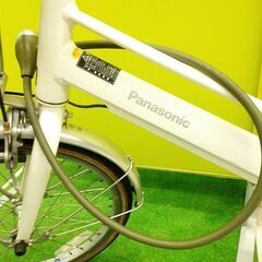 ☆ワイヤーロック付き!!☆Panasonic / パナソニック 電動アシスト自転車 20インチ【ユーズドユーズ名古屋天白店】JO11-20の画像