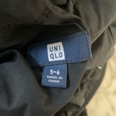 ユニクロ　キッズ ５-6歳コートの画像