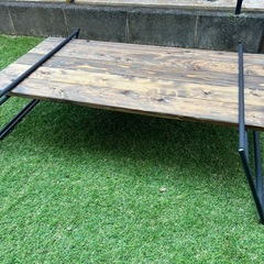 【中古品】DOD テキーラローレッグL 自作天板セット5枚の画像