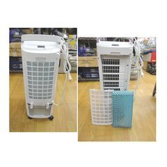 高年式! 2025年製 スリーアップ 温風・加湿・リモコン付き 温冷風扇 HC-T2434 ホワイト 西岡店の画像