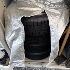 スタッドレスタイヤ　ホンダ４本純正アルミホイール付き 205/60R/16
美品の画像