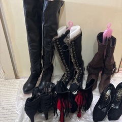 レディースブーツ色々の画像