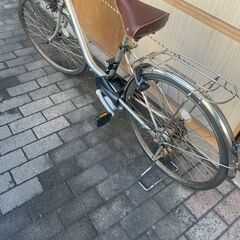 リサイクルショップどりーむ荒田店　No575 ジャンク　電動自転車　バッテリー無し　アシスト動作確認不可　ギア切り替え不可　アシスト機能無しの自転車としては乗れます。の画像